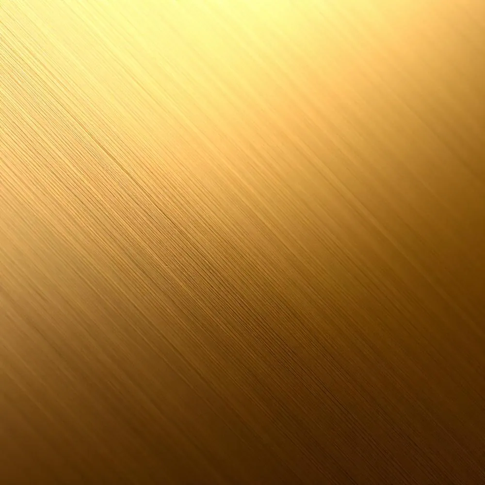 Metal material sample — Brass, Bronze, Blackened Steel